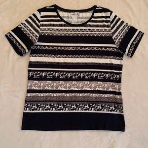 Collection L Short Sleeve Blouse Size 10